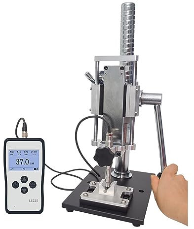 Lackmessgerät Auto, Beschichtungsdickenmessgerät, Lackmessgerät for Schrauben, Bolzen, Beschichtungsdicke der galvanisierten Beschichtungsschicht LS225+F500(With test fixture)