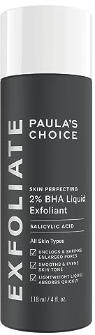 Paula's Choice SKIN PERFECTING 2% BHA Liquid Peeling - Gesichtspeeling mit Salicylsäure - Bekämpft Unreine Haut & Mitesser - Verkleinert Poren Sichtbar - Mischhaut, Fettige & Akne Haut - 118 ml