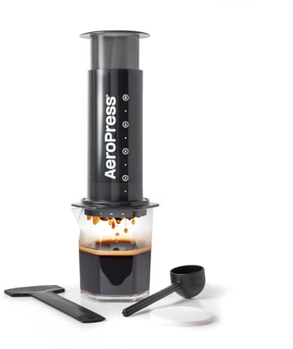 AeroPress Original XL Kaffeepresse, große All-in-One French Press, manuelle Espresso- & Pour-Over-Kaffeemaschine, 2 Minuten Brühzeit, tragbar für Reisen & Camping