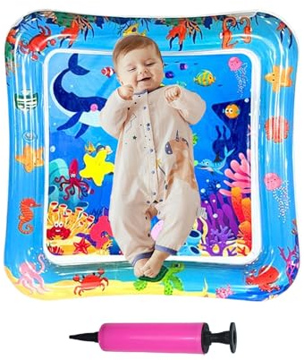 Sensorische Wassermatte Cat-New Cat-Water Play Mat | Katzen spielen auf dem Teppich | Spielmatte für Katzenwasser | Erfrischungspad für den Innenbereich | Interaktive Sensormatte waschbar faltbar für