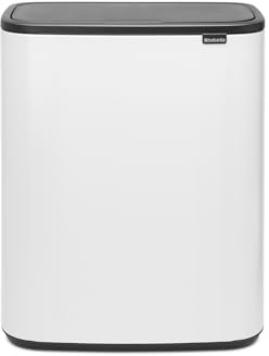 Brabantia Mülleimer, Weiß, 60 Liter