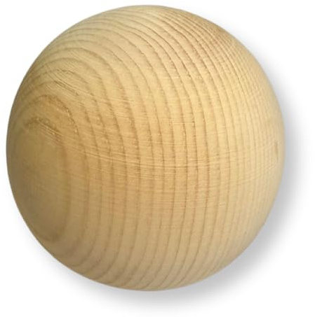 Zirbenshop Zirbenkugeln aus 100% Zirbenholz | 10er Set | Ø 7 cm | natürliche Duftkugeln