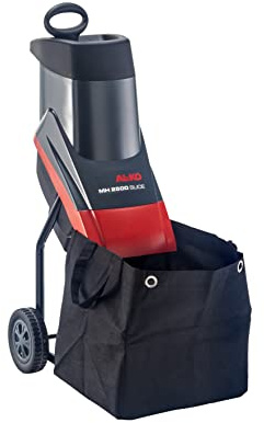 AL-KO Messerhäcksler MH 2500 Slice, 2500 W Leistung, max. 40 mm Aststärke, 50 L Fangbox, Grau