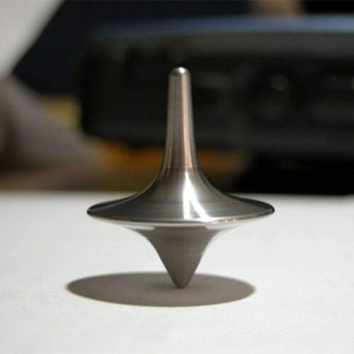 Exaktes Kreiselspielzeug, tragbares Präzisions-Metall-Spinner-Top Premium Exquisit Perfekte Balance Desktop-Gyro Spielzeug Vintage Totem Zinklegierung Spielzeug Kreiselspielzeug Schreibtisch EDC
