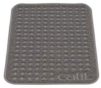 Catit Einstreuauffangmatte, für Katzentoiletten, 40 x 60cm, grau