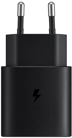25W USB C Ladegerät Schnellladegerät für Samsung Galaxy S26 S25 S24 S23 S22 S21 Plus/FE/Ultra/ S20Plus, Z Fold 7/6, Z Flip 7/6, A57 A56 A55 A54 A53 A37 A36 A17 A16 A05s, Tablet Netzteil USB C Schwarz