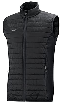 JAKO Unisex Steppweste Premium, Schwarz, L