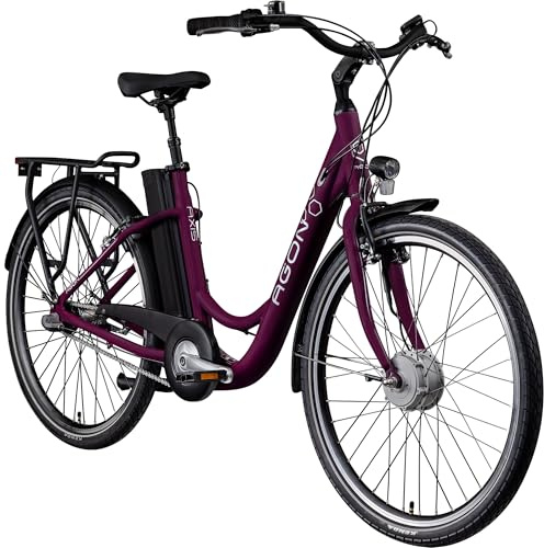 AGON Axis 26 Zoll E-Bike Citybike Pedelec Damen Nabenmotor bis 115 km