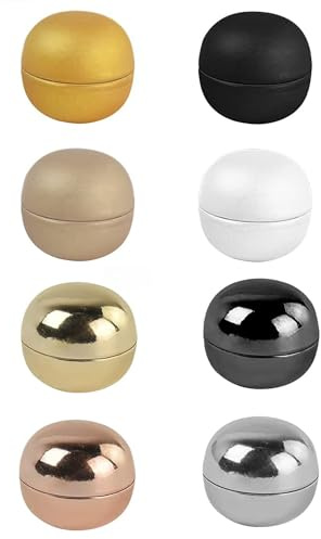 Yoezuo 8 Stück Runde Hijab Magnetnadeln (8 Farben) | Magnetische Hijab Pins Nadeln Brosche Magnetischer für Frauen Mädchen Kinder Muslimischen Schal Hijab Cardigan