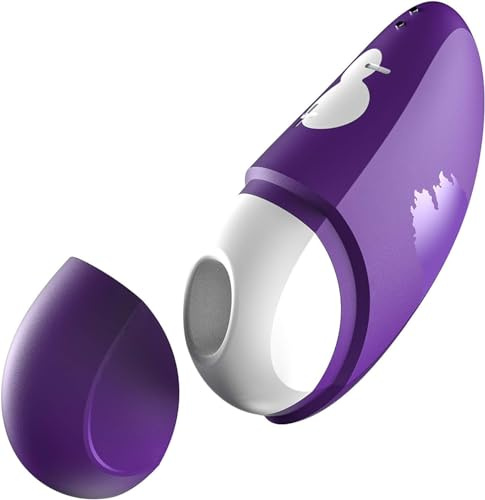 ROMP Free Auflege-Vibrator mit Travel-Cover Klitoris-Sauger Druckwellen-Vibrator mit Pleasure Air Technology wasserdicht