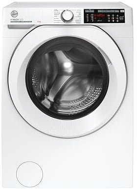 Hoover HWQ 48AMC/1-84 Waschmaschine I 8 kg I Wi-Fi und Bluetooth I Inverter-Motor I Dampfoption I Fleckenoption