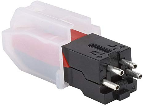 Plattenspieler-Nadel, Dual-Nadel-Plattenspieler-Stift für Plattenspieler, LP, Phonograph, -Player USB-Plattenspieler-Zubehör, Super Clear Sound, Nadeldruck 40 ± 10MN