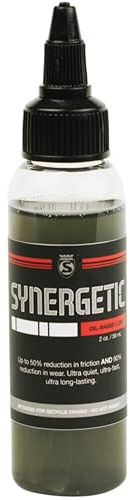 Silca Synergetic Nasskettenöl | Schnellstes und leisestes Fahrradkettenöl | 59 ml Kettenöl für alle Bedingungen | Extrem verschleißfest, extrem leise und geschmeidig