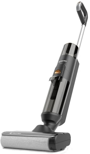 Hearten Nass Trockensauger, Selbstreinigung, Saugwischer Smart 3 in 1, Staubsauger mit Wischfunktion, Selbstfahrendes Design, Extrem Leicht für Hartböden Tierhaare Floor Scrubber