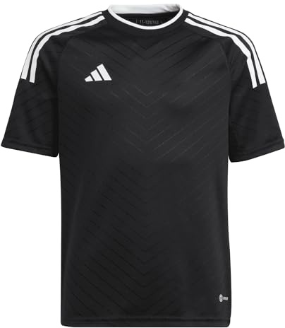 Adidas Unisex Kids Jersey (Short Sleeve) Campeon 23 Jersey, Black, HS0537, 152