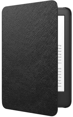 MoKo Hülle für 6" Kindle (11. Generation, 2024/2022) & Internationale Version, Leichte Schutzhülle mit Auto Schlaf/Wach Smart Cover für Kindle 2024/2022 11. Generation e-Reader, Schwarz