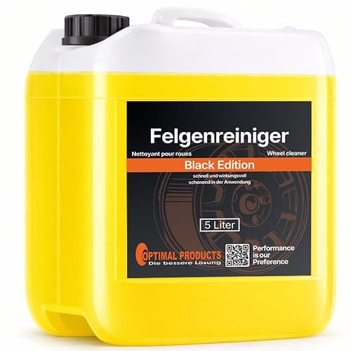 Felgenreiniger 5 Liter | Konzentrat | Stahlfelgen | Alufelgen | Felgen | auch für Hochdruckreiniger bestens geeignet