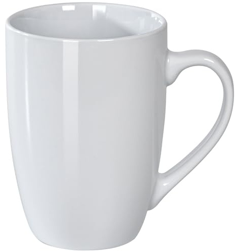 KONZEPT 2er-Set Kaffeebecher 500ml aus hochwertigem Porzellan – große Kaffeetassen, ideal für Kaffee, Tee und Kakao, Tassen perfekt zum Bemalen