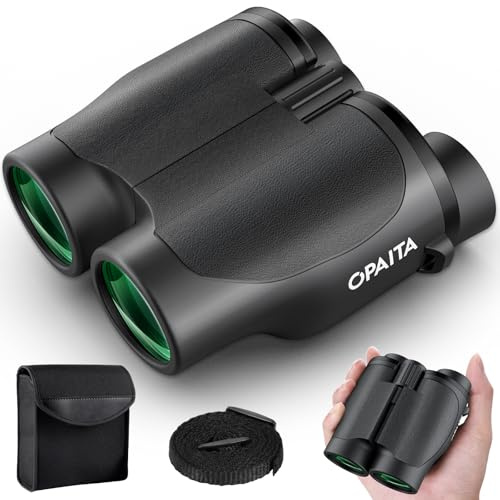 20x32 Klein Fernglas Erwachsene und Kinder - Opaita HD Kompakt Fernglas für Jagd – Großes Okular Ultrasharp Ferngläser für Vogelbeobachtung Kreuzfahrt Sportspiele