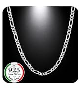 QUADRI - Kette Herren Silber | Silberkette 925 Silber - Halskette Herren | Geschenkidee für Geburtstag, Jahrestag, Valentinstag