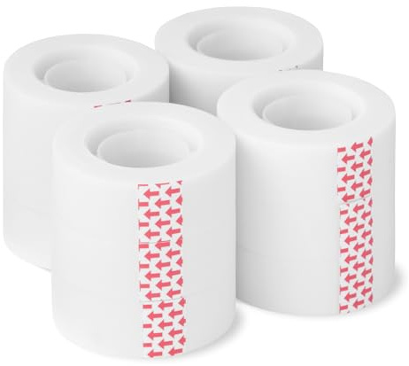 Amazon Basics Unsichtbares Klebeband mit mattem Finish, 3/4 Zoll x 1000 Zoll (27,78 Yards), durchscheinend, 12er-Pack