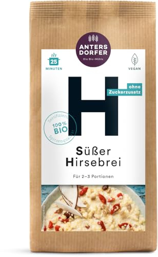 Antersdorfer - Die Bio-Mühle Bio Süßer Hirsebrei (6 x 150 gr)