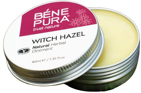 BenePura Hämorrhoiden Salbe, Natürliche Hamamelis Salbe gegen Brennen, Juckreiz und Beschwerden, 40 ml (1er Pack)