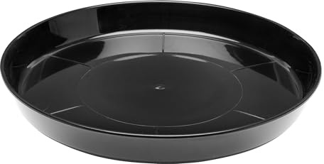 Garronda Blumentopf Untersetzer GD-0026 (Schwarz, ⌀ 50 cm H 6,2 cm)