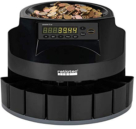 ratiotec 00946954 Münzzähl- und Sortiermaschine CS 50
