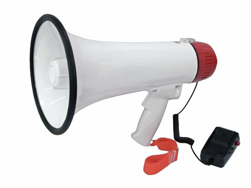 OMNITRONIC MP-15A Megaphon | Leistungsstarkes 15-Watt-Megaphon mit Melodie