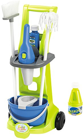 Ecoiffier 1769 - Putzwagen inklusive Handstaubsauger