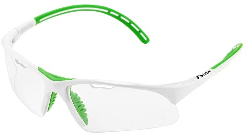 Tecnifibre Brille Squash Uni – Weiß/Grün