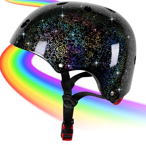 JIFAR Fahrradhelm Kinder (3-5-8-14 Jahre), Multisport-Fahrradhelm Kinder Mädchen and Jungen für Fahrrad, Scooter, Inline-Skating & Skateboarding