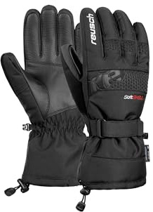 Reusch Skihandschuhe für Herren & Damen | warm, wasserdicht & Winddicht | atmungsaktive Softshell-Winterhandschuhe mit langer Stulpe, für Ski, Outdoor & Freizeit, Größe 7,5-11, Connor R-TEX XT