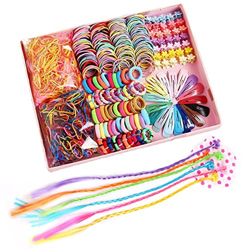 Scettar 786 Stücke mädchen haarschmuck set,kinder Haarschmuck baby haarschmuck haargummis Mädchen haarspangen m ädchen.