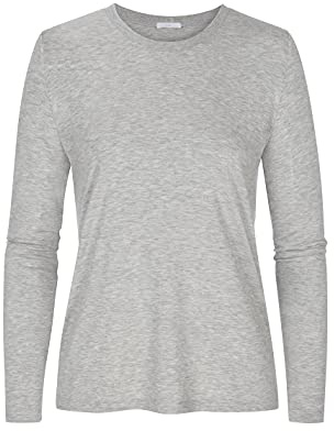 Mey Damen Langarmshirt Viskose Serie Sleepy & Easy | Legere Passform, Rundhalsausschnitt, Langarm, Single Jersey, Gr. 36-48