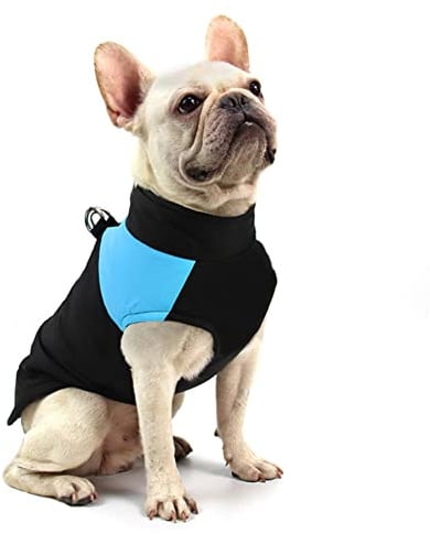 FEimaX Hundemantel für Hunde, Hundejacken Wasserdicht Warme Jacke für Kleine Mittelgroße Große Hunde Winterjacke Warm Gepolstert Welpen Weste Haustier Kleidung für Kaltes Wetter Blau