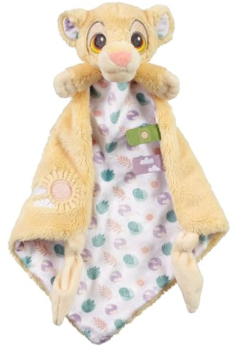 Offizielles Disney Baby König der Löwen Schmusetuch – Süßes Simba-Design Neugeborenen-Schmusetuch – Perfekt zum Schmusen