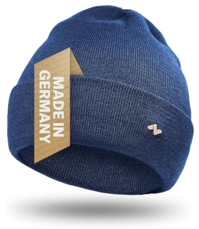 NYTTED® Merino Mütze Herren & Damen | 100% feinste Merinowolle | schön warm, weich & Strechy | Wollmütze Herren & Damen | Wintermütze Herren & Damen | Strickmütze für Herren & Damen | Merino Herren