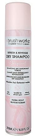 Brushworks Refresh & Revitalise Floral Dry Shampoo 200ml