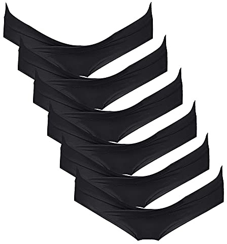 Intimate Portal Umstandsunterhosen Damen Baumwolle Unterbauch Bikini 6 Pack | Schwangerschaftsunterhosen, Über dem Bauch, Wochenbett Unterwäsche, Kaiserschnitt Unterhose, Niedrige Taille Umstandsslips