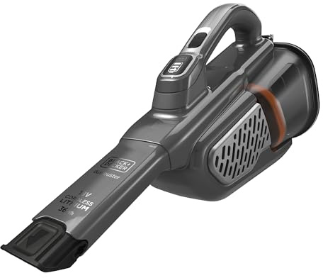 BLACK+DECKER 18 V Akku-Handstaubsauger mit 36 Wh Akku und Ladestation, BHHV520BT-QW