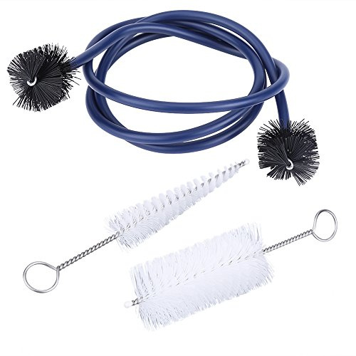 Trompeten Reinigungsset, 3-teiliges Pflege-Kit mit Spezialbürsten für Mundstück und Ventilschlauche – Wartungszubehör für Trompete und Blechblasinstrumente