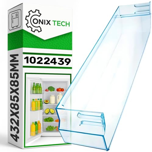 Türablagen für Kühlschränke 432 х 85 x 85 mm mit dem Originalcode 1022439 für Amica - Garantie 5 Jahre - MADE IN EUROPE - ONIX TECH