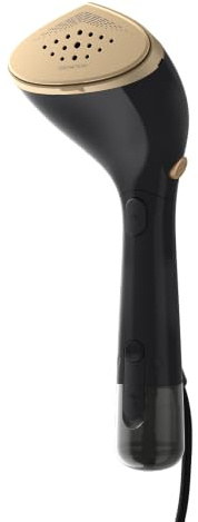 Philips Steamer 7000 Serie, Schwarz, 1500W | 28 g/min Dampfleistung, 2 abnehmbare Wassertanks, zugespitzte Heizplatte aus Metall, inkl. Handschuh/StyleMat (STH7060/80)