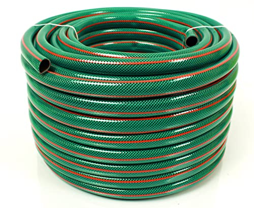 Wasserschlauch 1/2 50m Bewässerung Gartenschlauch Schlauch Grün Neu (1/2 Zoll, 50 m) TOP