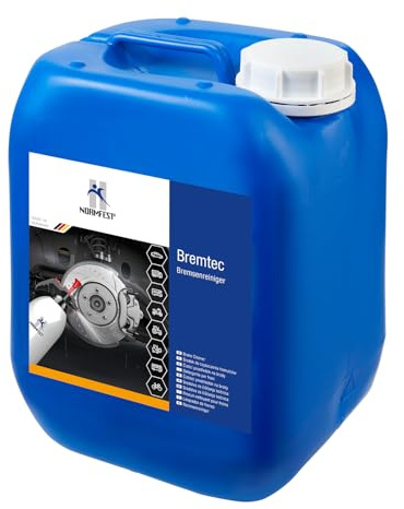 Normfest Bremtec – Hochleistungs-Bremsenreiniger & Teilereiniger, entfernt Öl, Fett, Bremsstaub & Harze rückstandsfrei, acetonfrei, schnelle Verdunstung, ideal für Werkstatt & Industrie – 5 Liter
