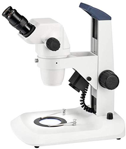 ESCHENBACH Optik Zoom Stereo Mikroskop; 6,7x-45x Auflicht-/Durchlicht Stereomikroskop mit Zoom; 45x Vergrößerung; mit LED Auf-/Durchlicht