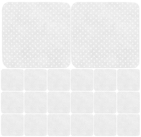 PAMINGONO Nagellackentferner Pads 400 Stück aus Baumwolle 2 Packungen für Nagelreinigung und Gepflegtes Nageldesign Fusselfreie Tücher für Maniküre zu Hause
