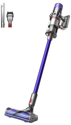 Dyson V11™ Advanced Kabelloser Staubsauger, 200 Airwatt, 60 Minuten Laufzeit, Haarentwirrungstechnologie, Hand- und Bodenstaubsauger (Nickel/Violett)
